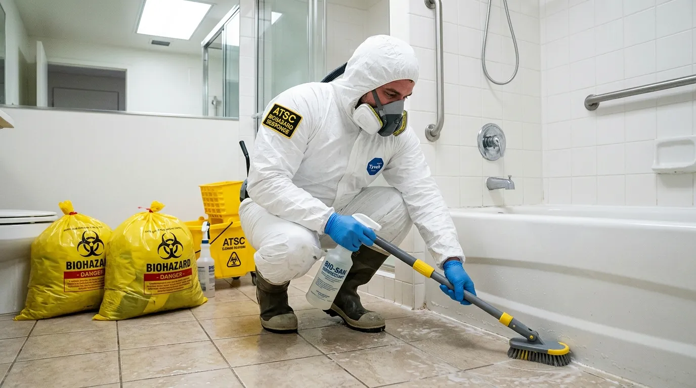 Decontamination equipment deployed for Blood Cleanup in Essex